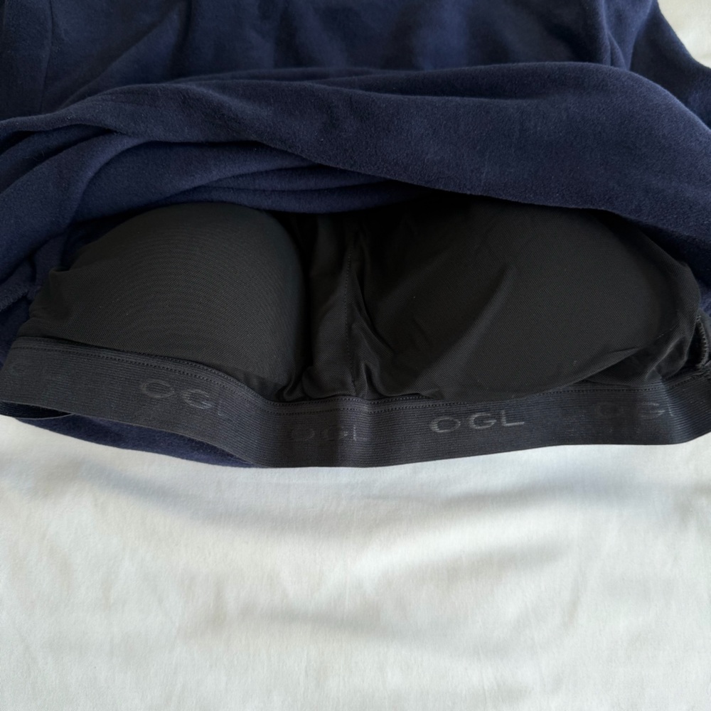 OGL MaxWarm Brami Smoky Navy Blue Long Sleeve Turtleneck - Picture 12 of 16